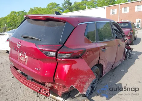 2023 Nissan Rogue S Intelligent Awd from USA, damaged, VIN 5N1BT3AB0PC772665